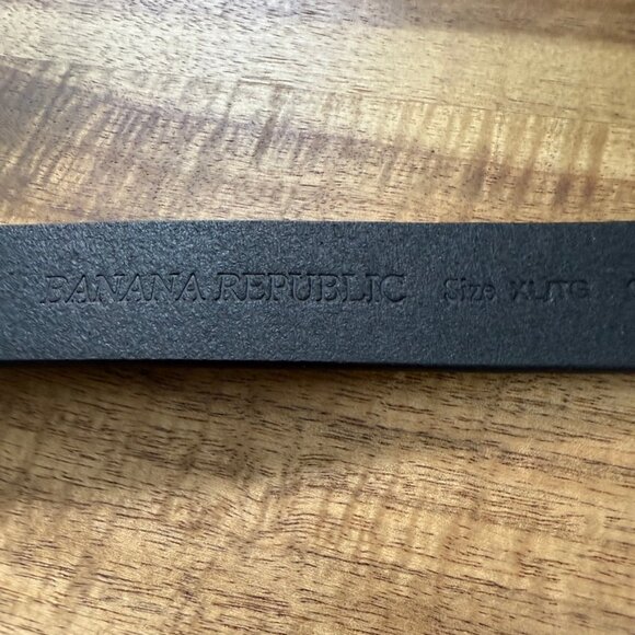 Banana Republic Classic Black leather belt XL - Picture 7 of 7